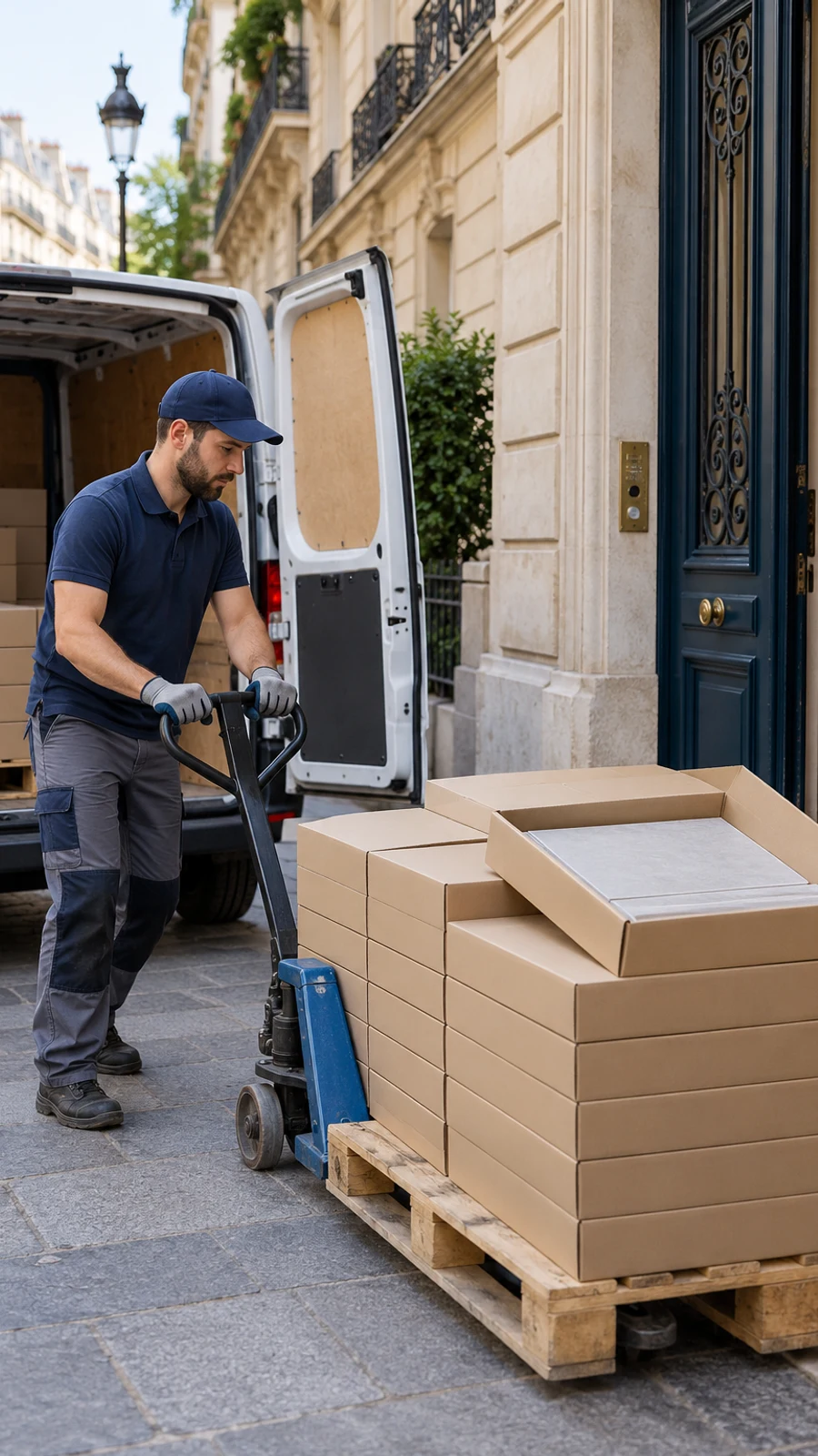 Mobilier à déplacer pendant les travaux